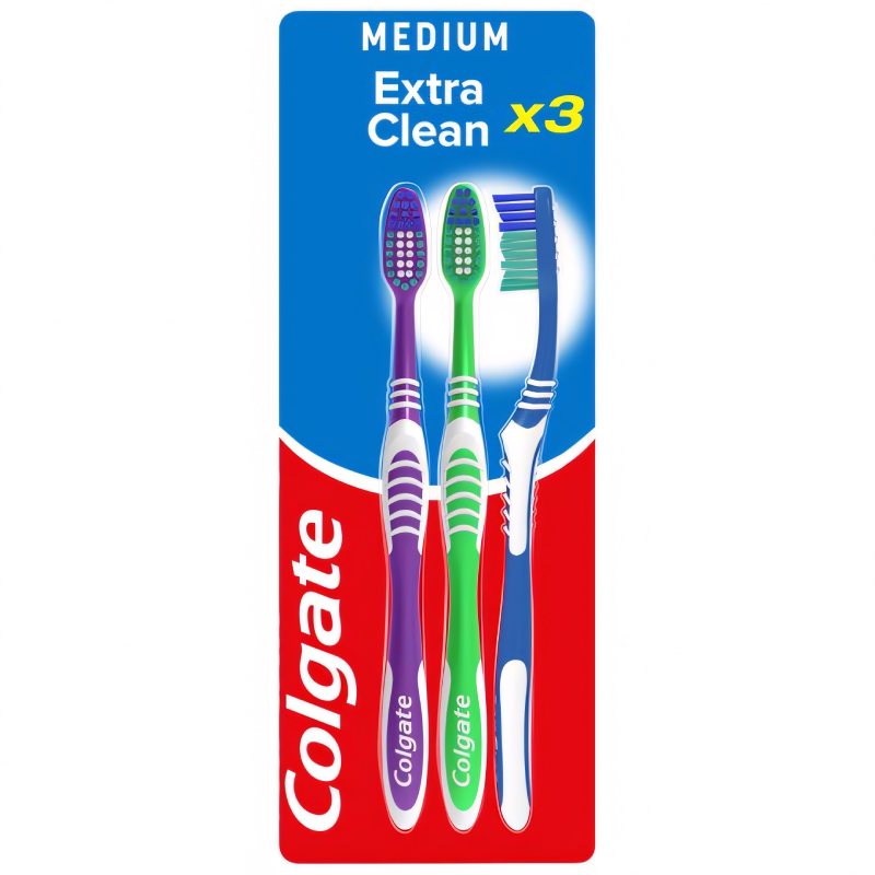 Colgate Toothbrushes Extra Clean Medium