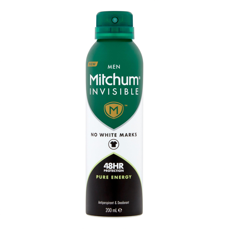 Mitchum Invisible Pure Energy Anti-Perspirant Deodorant 200ml
