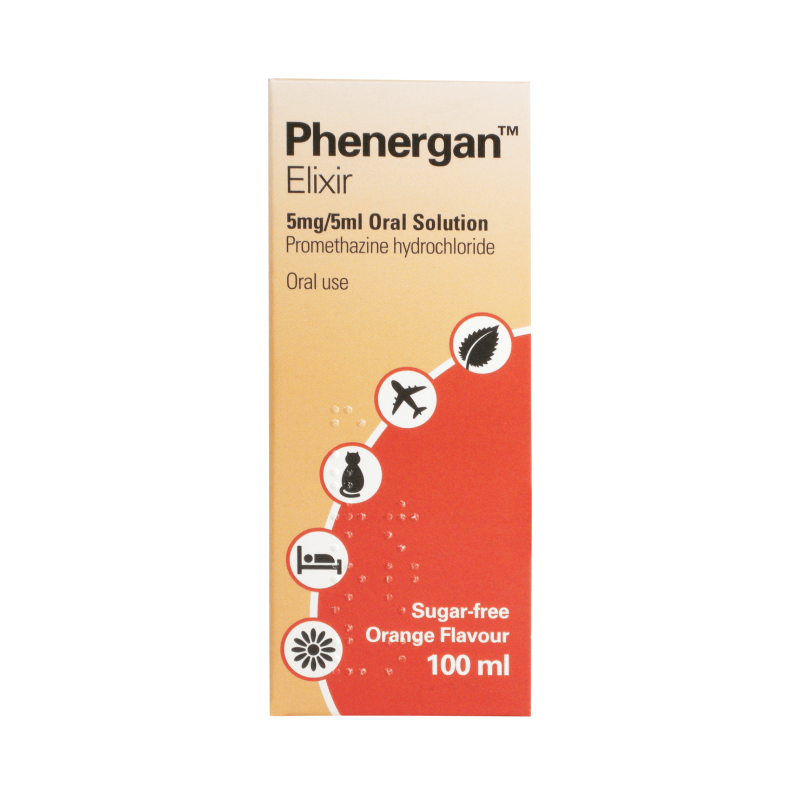 Phenergan Elixir 5mg/5ml 100ml