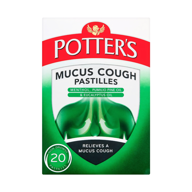 Potters Mucus Cough Pastilles