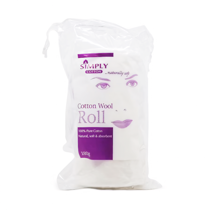 Simply Cotton Wool Roll 180g