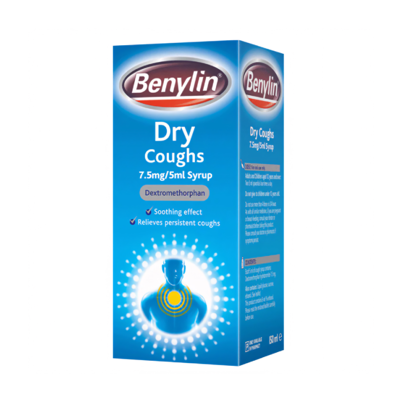 Benylin Dry Cough Syrup 150ml
