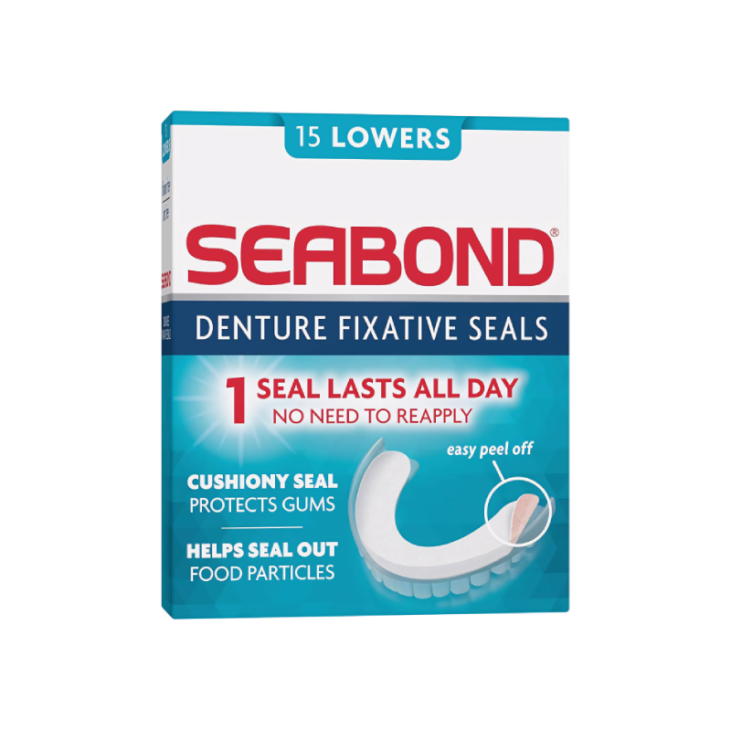 Seabond Denture Fixative Seals Lowers