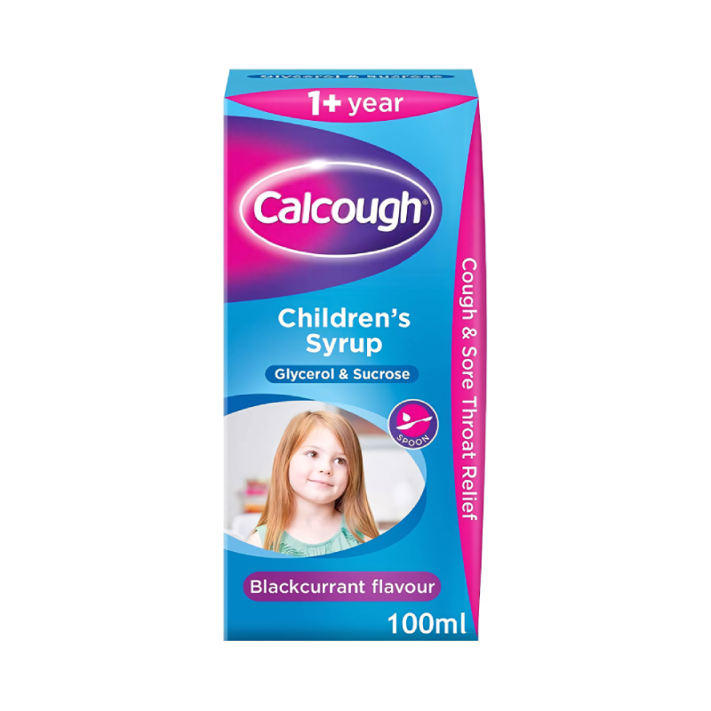 Calcough Children's Soothing Syrup Blackcurrant 125ml