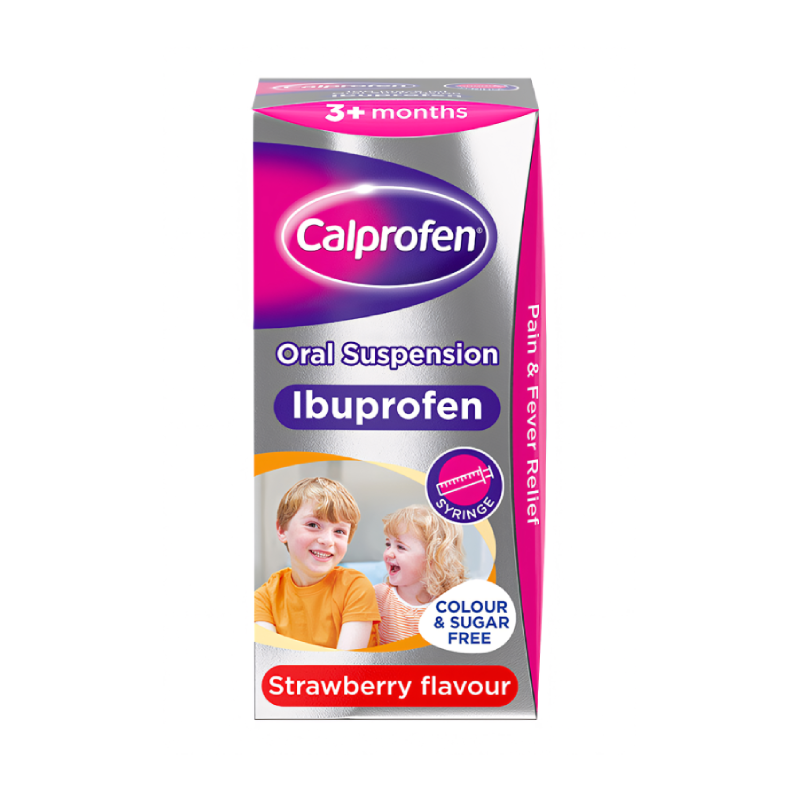 Calprofen Oral Suspension Ibuprofen Sugar Free