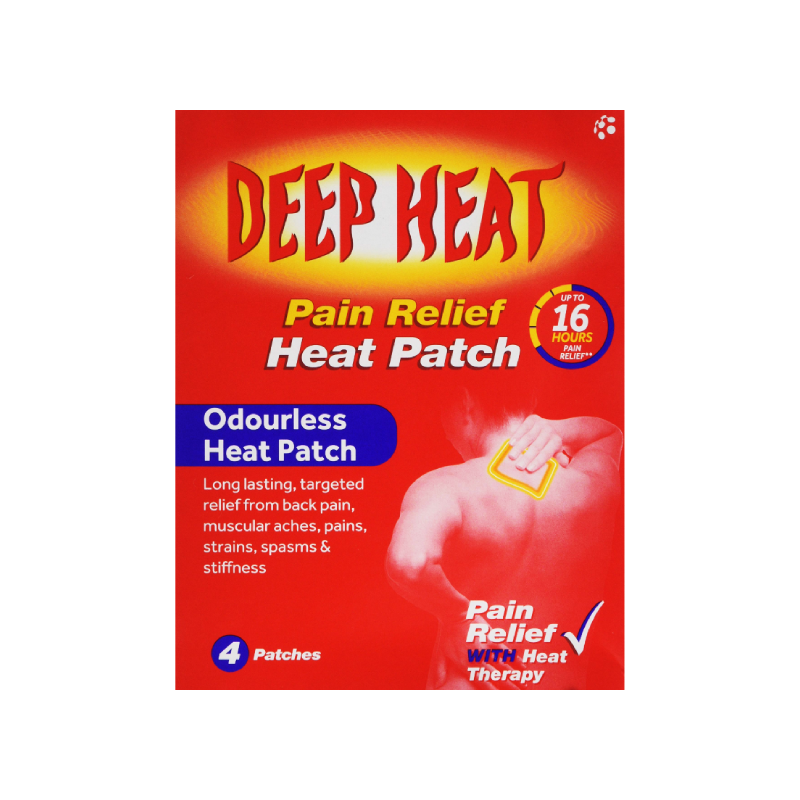 Deep Heat Pain Relief Patches