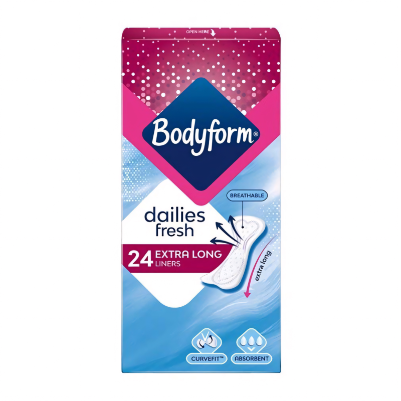 Bodyform Extra Dry Long Liners