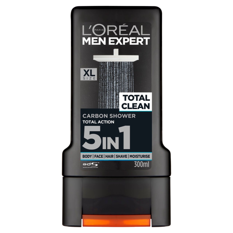 L'Oreal Men Expert Shower Gel Total Clean 300ml