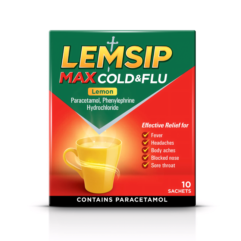 Lemsip Max Strength Lemon Sachets