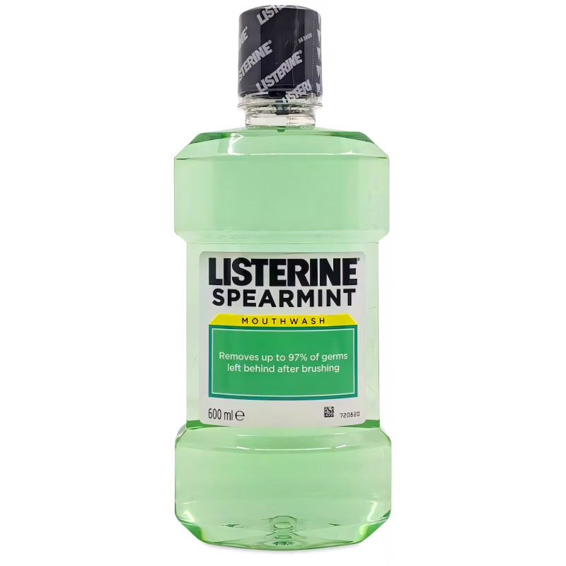 Listerine Mouthwash Spearmint 600ml