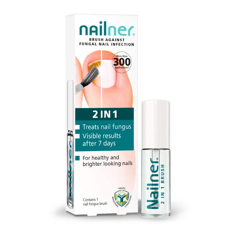 Nailner 2 in 1 Fungal Nail Brush 5ml