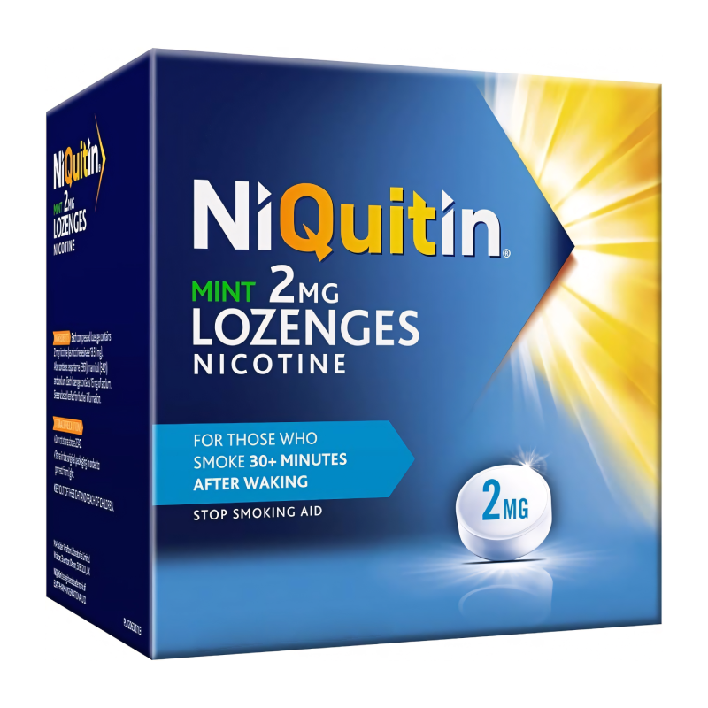 Niquitin 2mg Mint Nicotine Lozenges