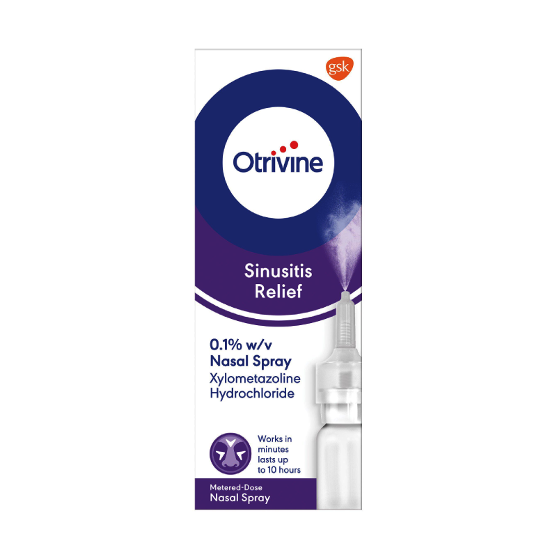 Otrivine Sinusitis Relief Nasal Spray 10ml