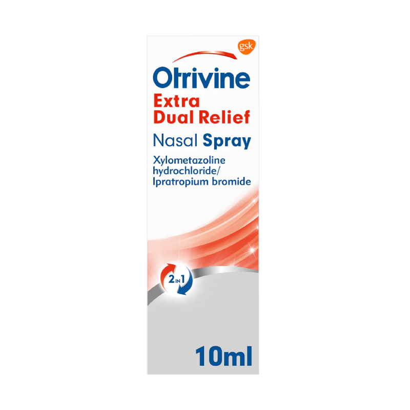 Otrivine Extra Dual Relief Nasal Spray 10ml