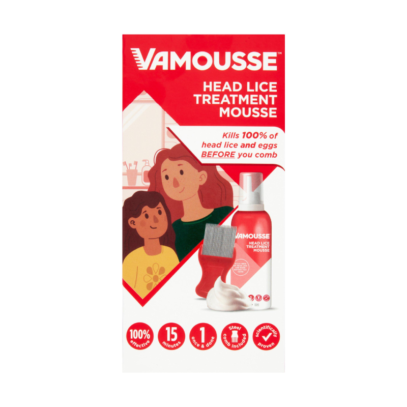 Vamousse Head Lice Treatment 160ml