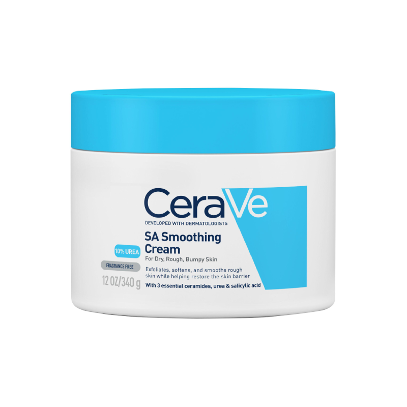 CeraVe Salicylic Acid Smoothing Cream Moisturiser Pot 340g