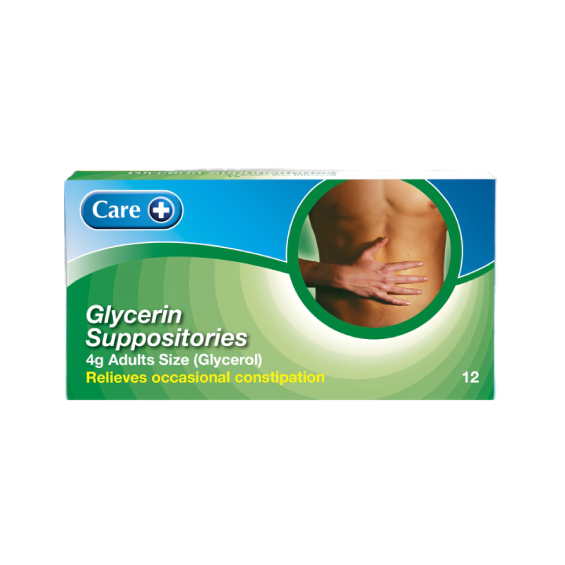 Care Glycerin Suppositries Adult 4g