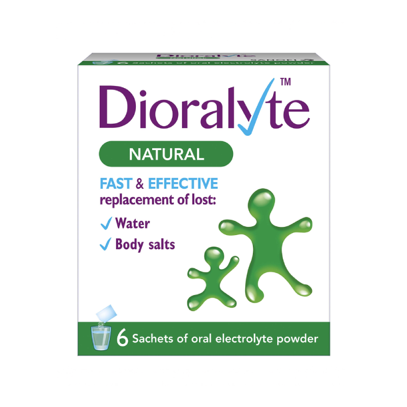 Dioralyte Natural Sachets