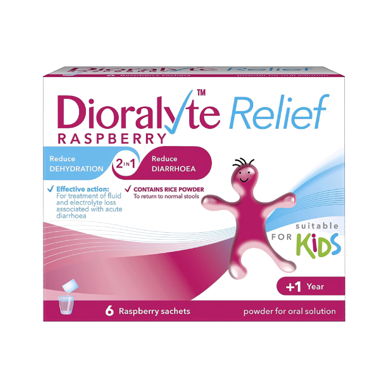 Dioralyte Relief Raspberry Sachets