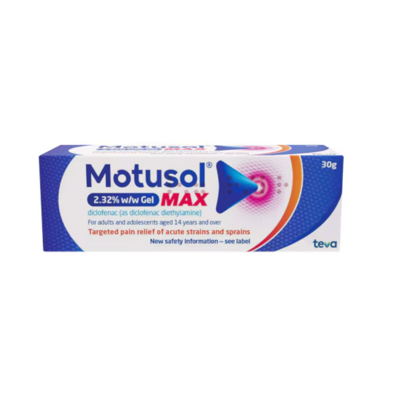 Motusol Max Joint & Back Pain Relief 2.32% Gel