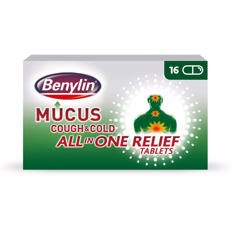 Benylin Mucus Cough All In One Tablets