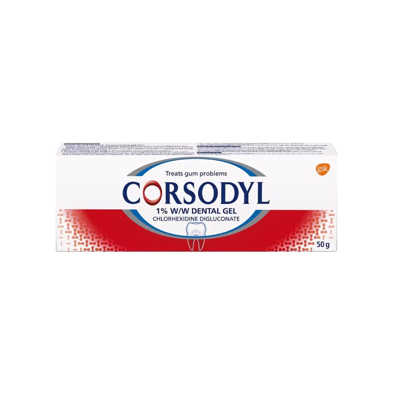 Corsodyl Dental Gel 1% 50g