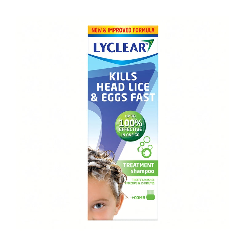 Lyclear Shampoo + Comb 200ml